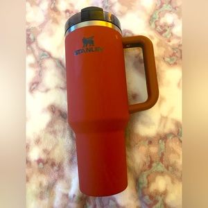 Stanley 40 oz tumbler Authentic See pics a scratch is on side. Besides good con